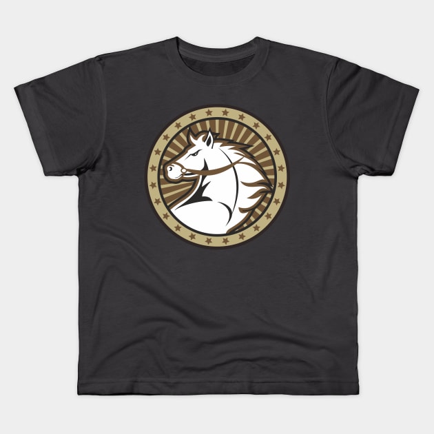 Horse Power Kids T-Shirt by acikgoz